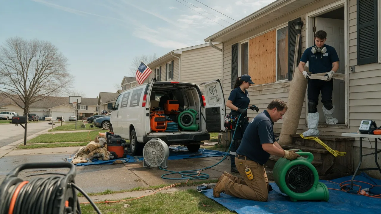 Water Damage Restoration in Leakesville, MS near me